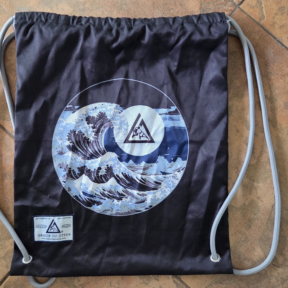 Brazilian Jiu-jitsu Gi Bag Midnight Wave Pattern